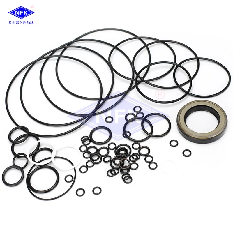 DH220-3-5-7 Hydraulic Pump TCN High Pressure Framework Oil Seal NBR Sealing Ring Repair Kit