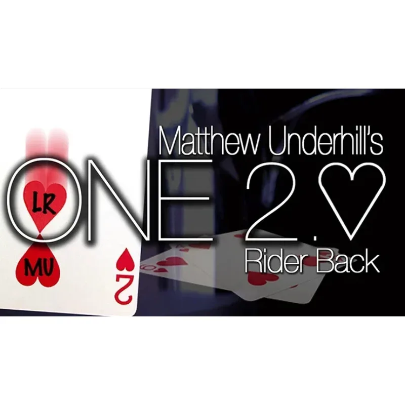 

ONE 2.0 by Matthew Underhill Card Magic Tricks Decks Close up Magic Magia Magie Magicians Prop Illusion Gimmick