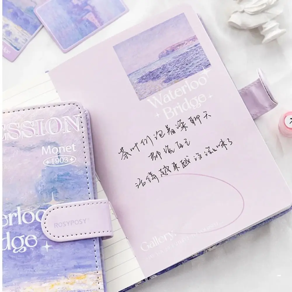 عالية الجودة صفحة فارغة دفتر سميكة المحمولة المفكرة الفن النفط اللوحة سلسلة الفن كراسة الرسم مكتب المدرسة