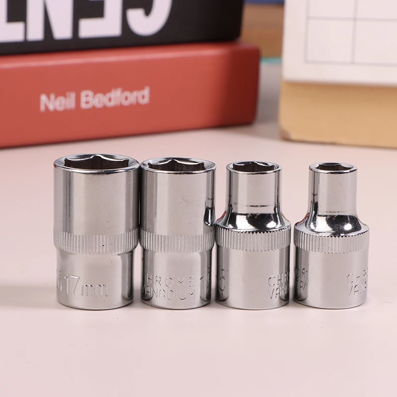 1pcs Hexagonal Socket 12.5mm 6-angle Socket Head Sleeve Tool Socket Wrench Accessories Set