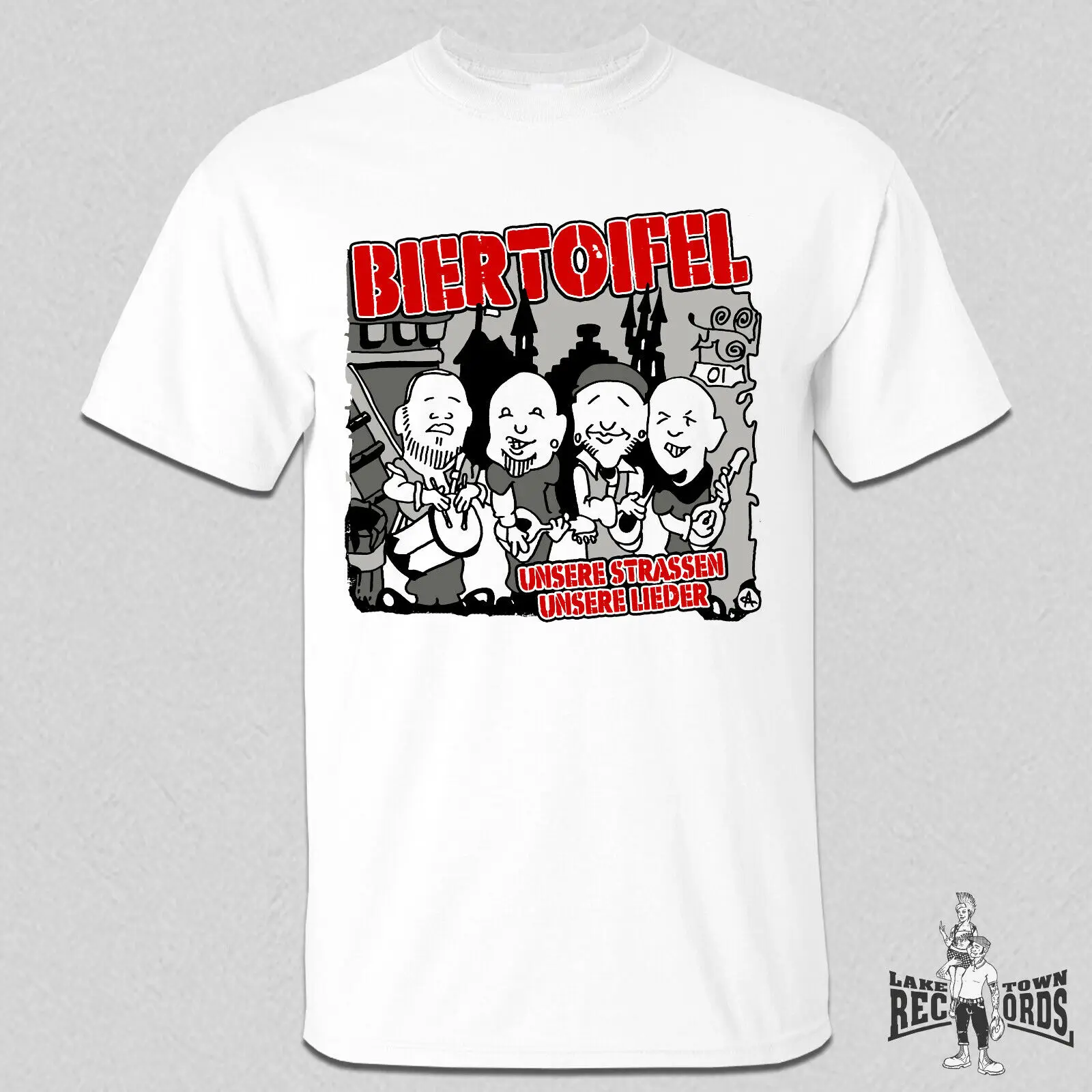

BIERTOIFEL cover shirt NEW S 3XL punk rock Oi OiPunk Skinhead