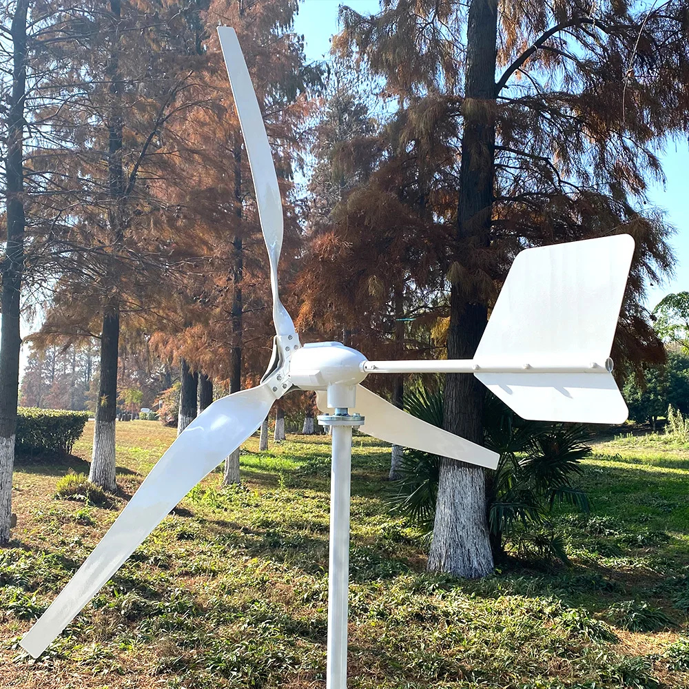 8000W 10000W Vertical Axis Wind Turbine Generator 8KW 10KW 12V 24V 48V with MPPT Controller Low Noise Windmill for Streetlights