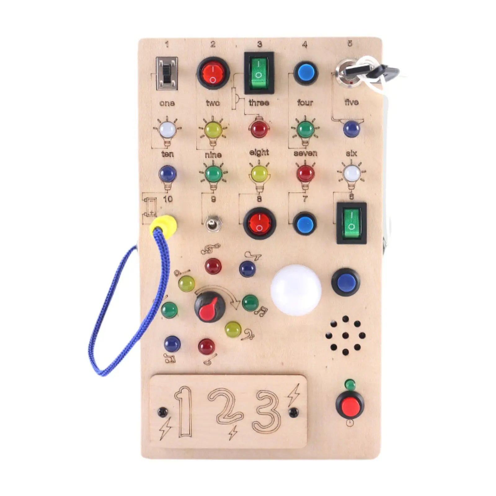 モンテッソーリ ビジーボード モンテッソーリに触発された感覚遊び 1歳以上のお子様向け