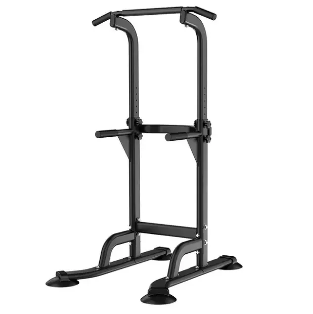 

Adjustable Height Multifunctional Pull-Up Tower with Power Tower Dip Station Pull-Up Bar Fitness Equipment