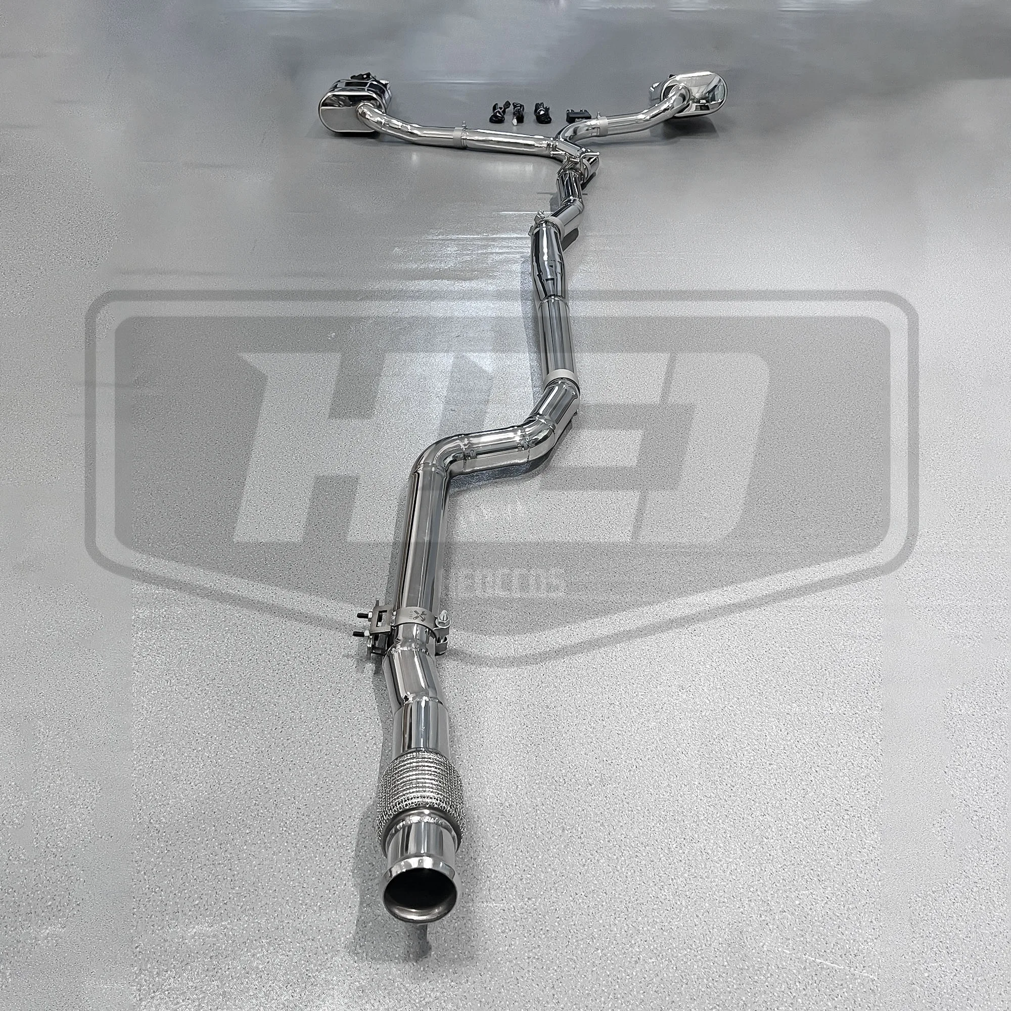 HEO High Quality Exhaust For Mercedes Benz W205 C200 C250 C260 C300 1.6T 1.5T 2.0T 304 Stainless Steel Car Exhaust System - Image 5