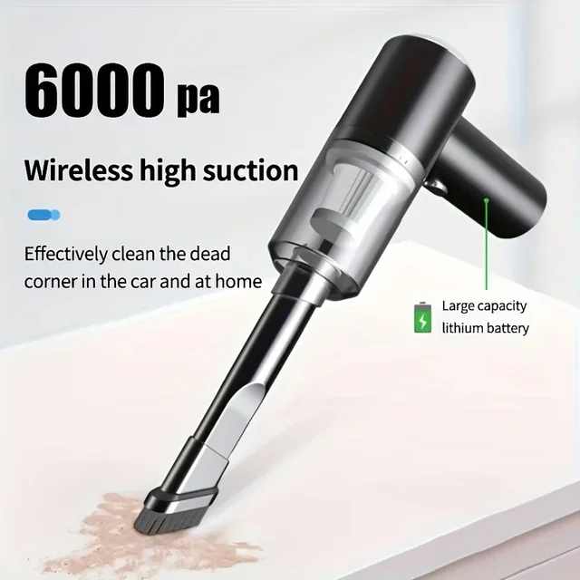 690000Pa Wireless Car Vacuum 2 Hours Quick Charge Wet Dry Dual-use Cleaner Cordless Handheld High-power Vacuum Cleaner 2026 4 XMSJ Wireless Wet & Dry Car Vacuum Cleaner – Cordless with Quick Charge