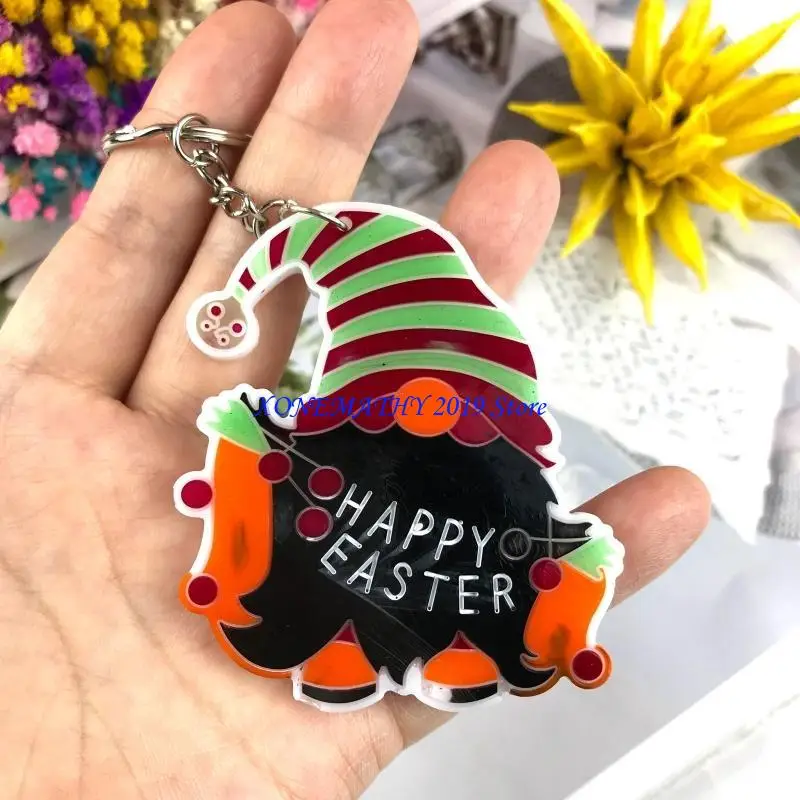 F42F 1PC/3PCS Пасхальный карликовая эпоксидная смола для творческой силиконовой формы для творческой силиконовой формы