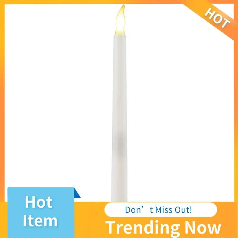

CMHI-6Pcs Flameless Taper Candles Flickering With 10-Key Remote Timer, Battery Operated LED Candlesticks Window Candles