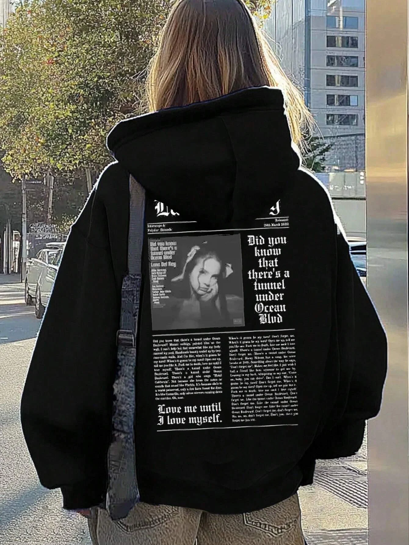 Street Style Kultur Hoodies Lana Del Rey Boy Liebhaber Amerikanischen Hip Hop Rock Langarm Tops Männer Frauen Casual Streetwear Tops