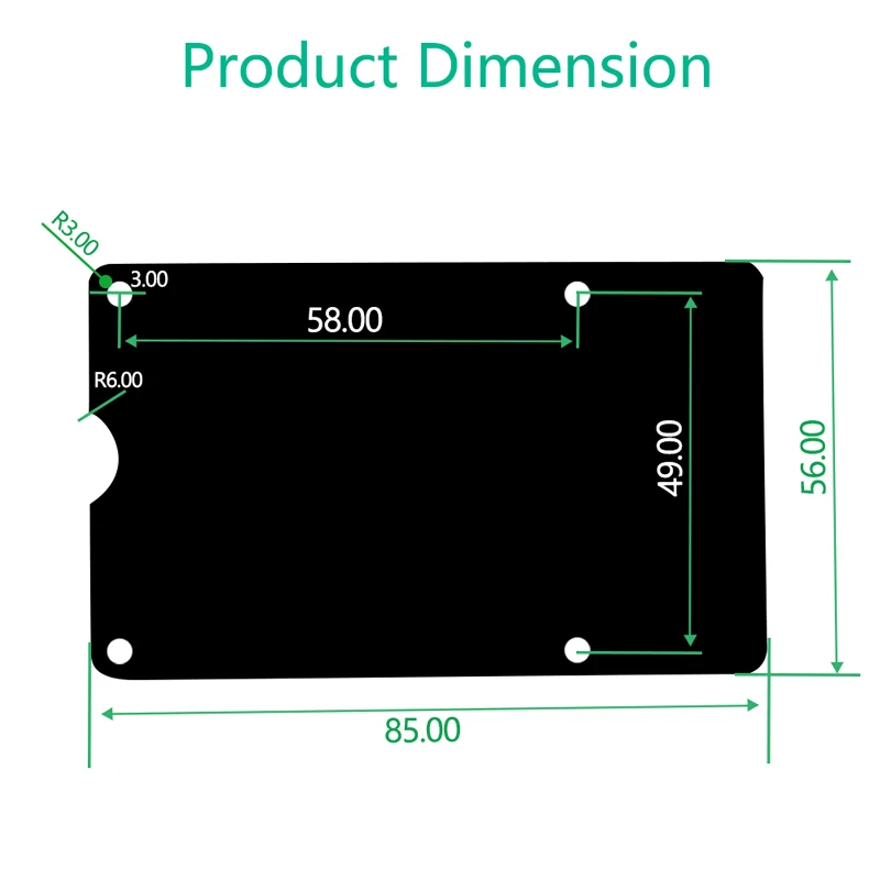 40Pin GPIO Connector 2x20-pin(40Pin) Extra Tall Female Stacking Header for Raspberry Pi A+ Pi Model B+ Pi 2 3 4B w/ Acrylic Base