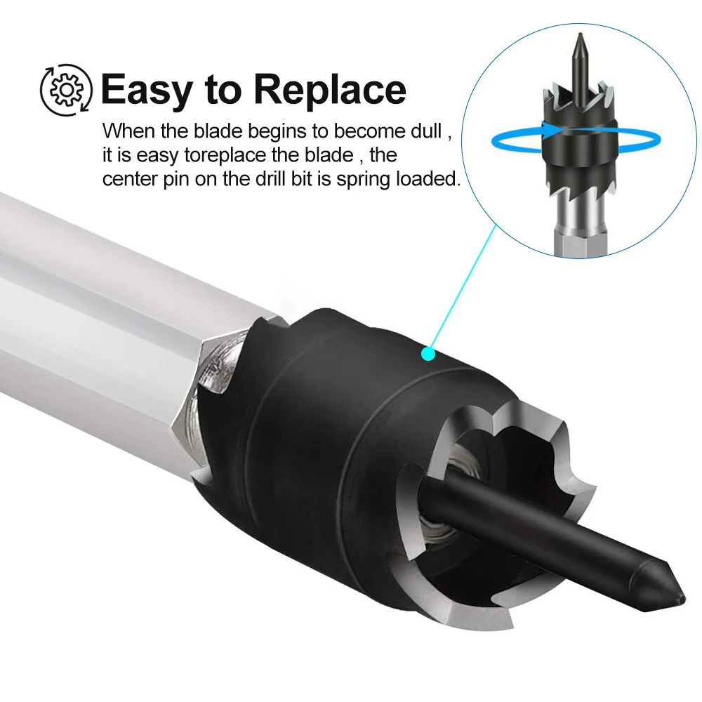 Removedor de cortador de soldadura por puntos, punta de carburo de doble cara, separador de acero inoxidable, herramienta de reparación de juntas de