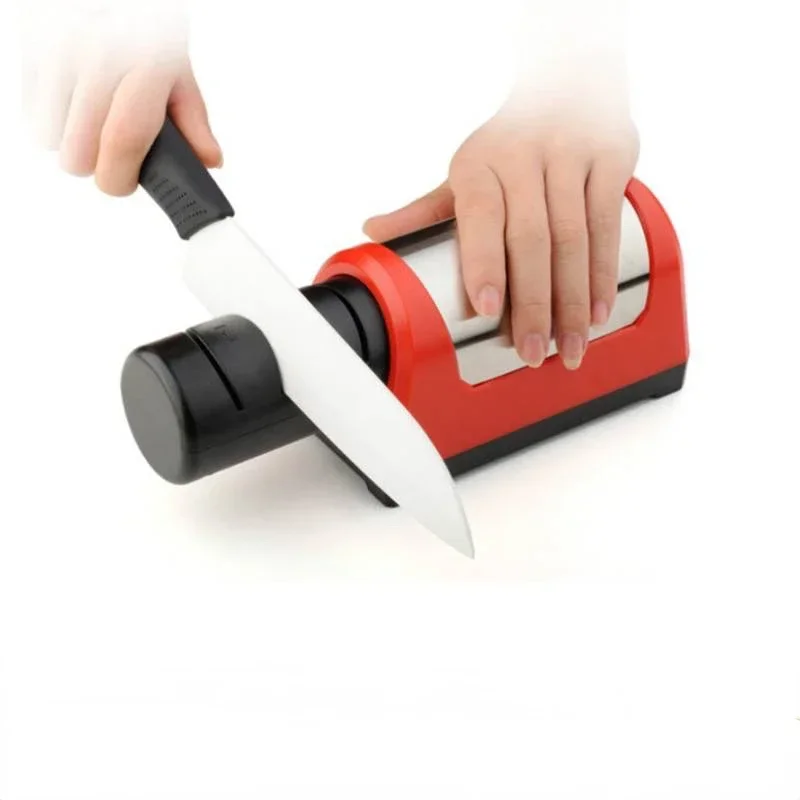 TAIDEA Top Level T1031D Electric Diamond Steel Sharpener With 2 Slot For Kitchen Ceramic Knife