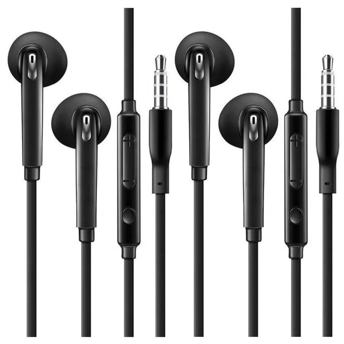 

100pcs/lot s6 Earbud New with Mic 3.5mm high quality Earphone for Samsung Galaxy S6 for s7 Edge s8 Earphones cheap wholesale