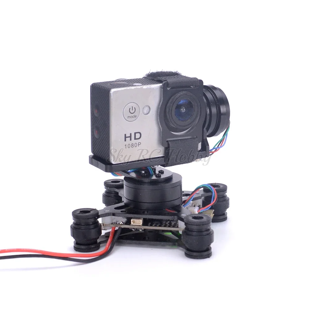 Lightweight 2-Axis / 3-Axis Brushless Gimbal Board for SJ4000 Gopro3 4 Gopro Hero 5 6 session Runcam 3 Eken H9 Camera RC Drones