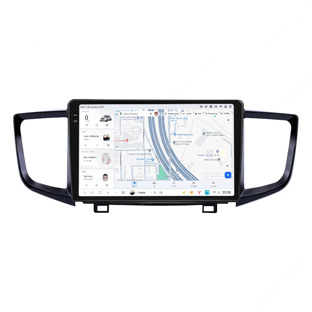 

7 Car DVD Monitor Radio Screen Navigation SUPPORT Wireless Car-Play Auto For 10.36inch Honda Pilot 2016-2019