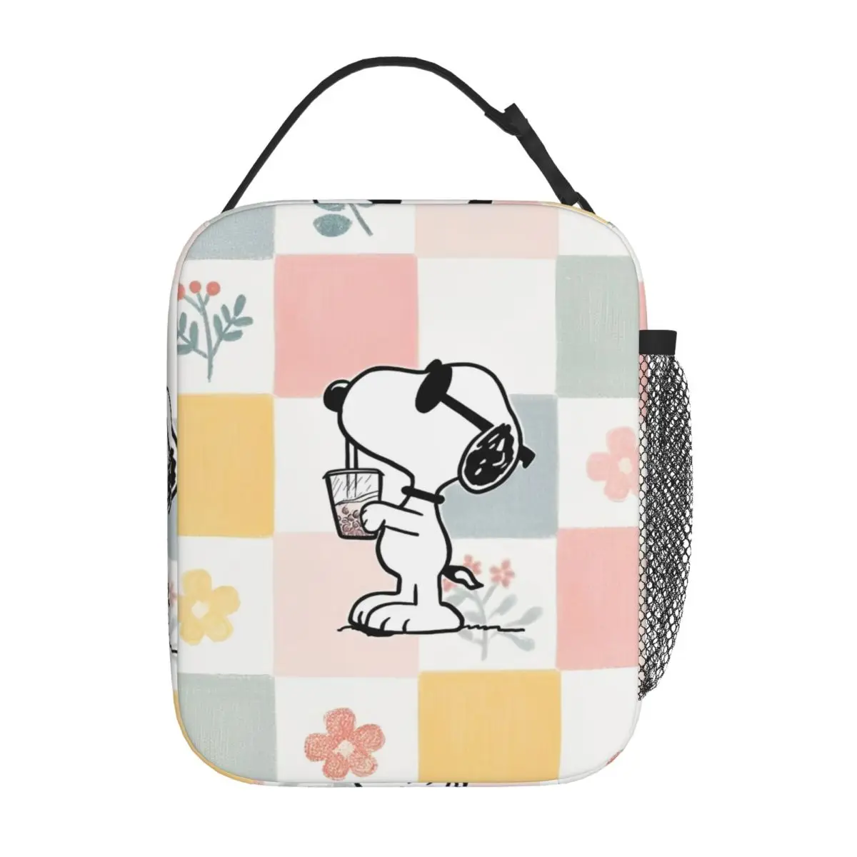 

Snoopys милые собаки Woodstock Merch изолированная сумка для обеда для работы сумка для хранения еды портативный холодильник термокоробки для обеда