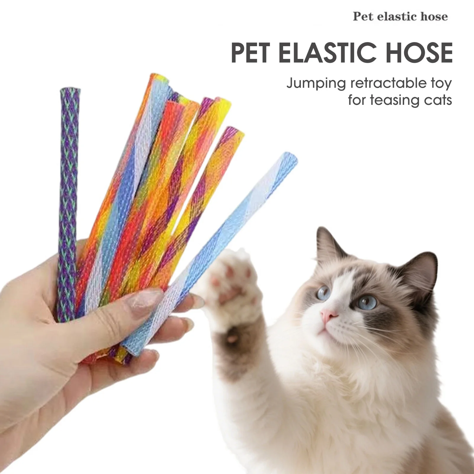 Cat Toy Colorful Sp…