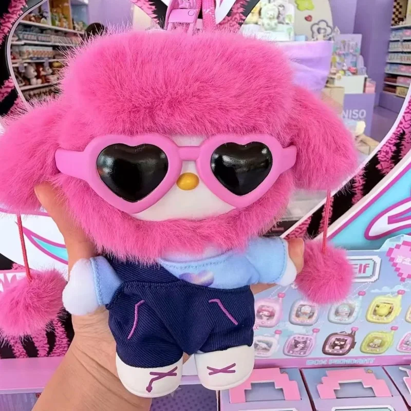 

Новая оригинальная серия Hellokitty Popstar, модная плюшевая кукла в слепой коробке, милая сумка, подвеска, украшение, кукла, подарок-сюрприз на день рождения для девочек