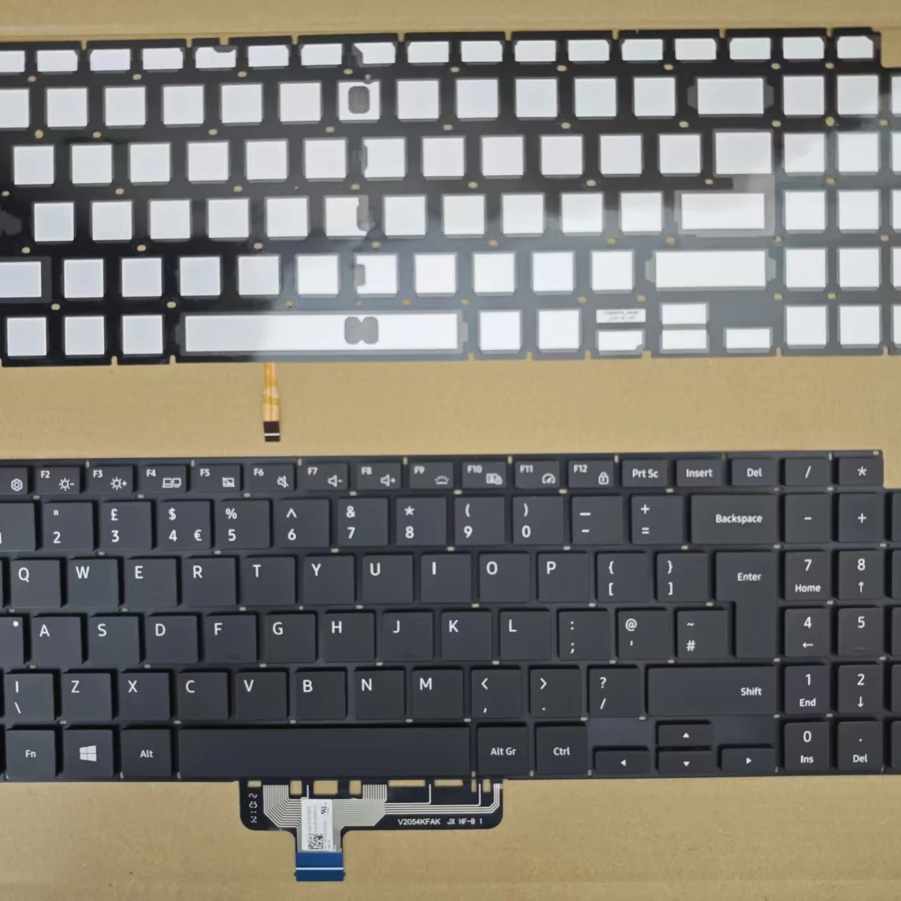 لسامسونج غالاكسي كتاب NP750XDA 755XDZ 760XDA لوحة المفاتيح الخلفية