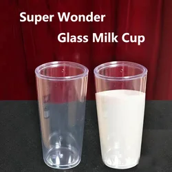 Super Wonder Glass Milk Cup Magic Tricks Diminishing Milk Liquid Vanishes Magia Close-up Stage Illusions Gimmicks Mentalism Prop