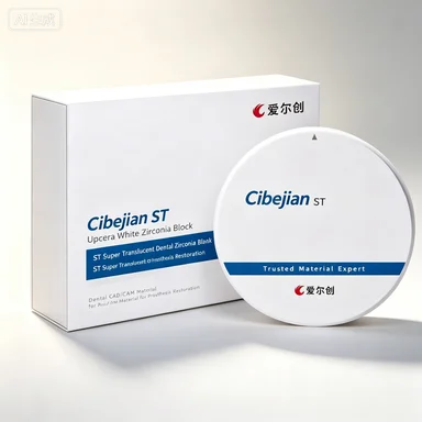 Upcera Zirconia Block, Cibejian Upcera White Zirconia, ST Super Translucent Zirconia, Dental Prosthesis Material for Oral Restor