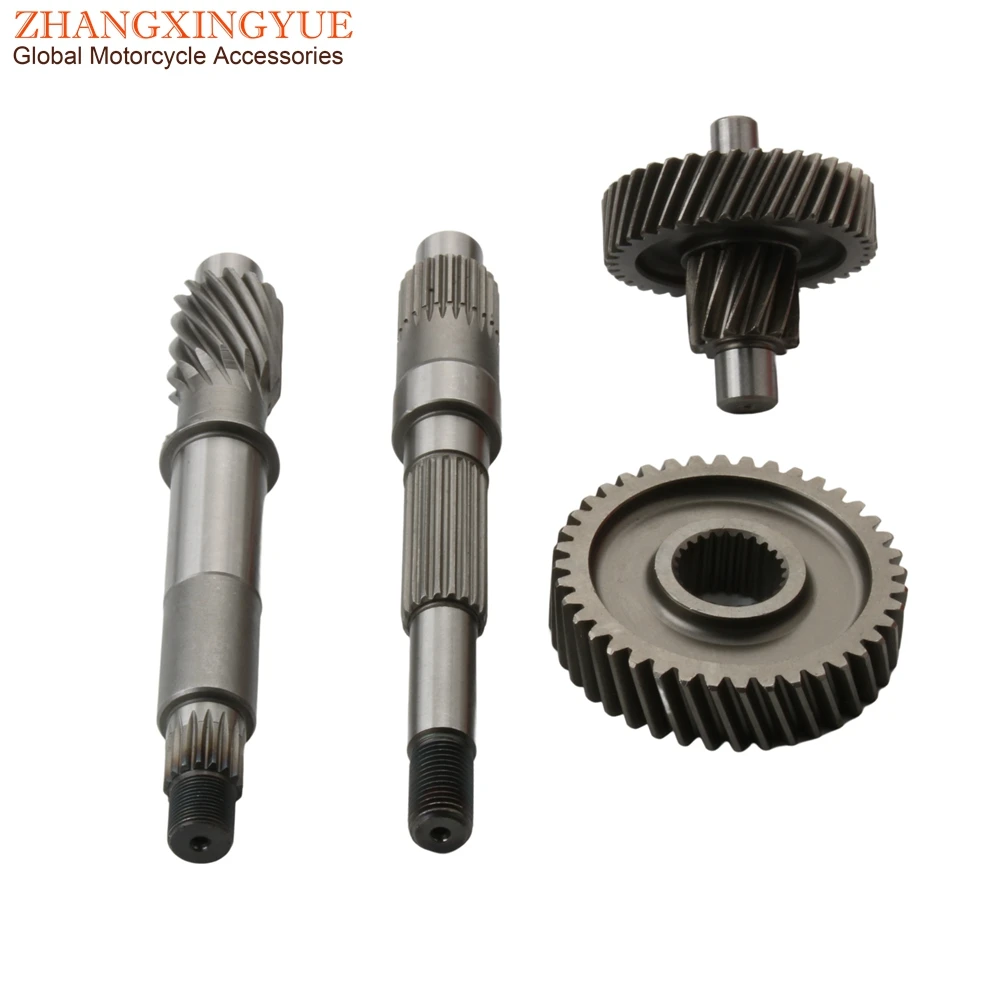 GY6125 Gearbox Rear Gear Axle Assembly For GY6 125cc 150cc 152QMI 157QMJ 4T Chinese Scooter Engine Parts