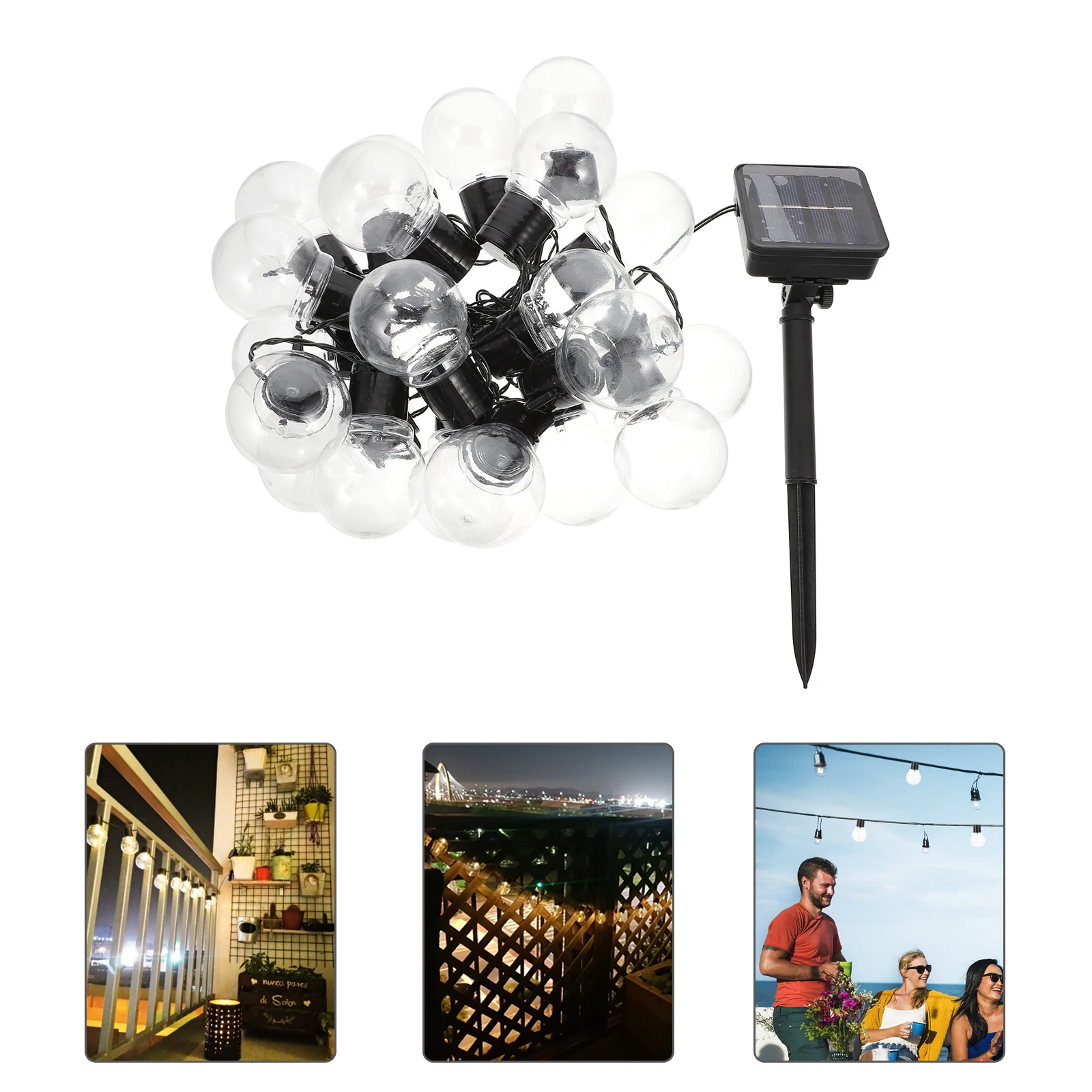 Solar String Lights 100LEDs Waterproof Outdoor Decor LED Garden Lamp Scene Light Festive Lighting Yard Adornment Energy