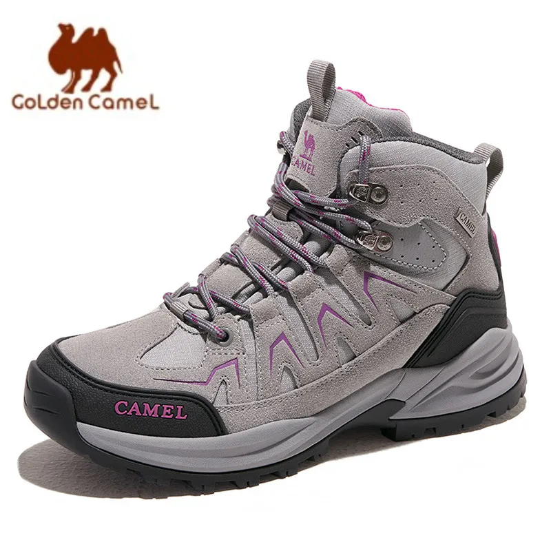 GOLDEN CAMEL Hiking Shoes Women and Men Waterproof Winter Hiking Boots High-top Trekking Shoes for Men 2023 Autumn New Non-slip