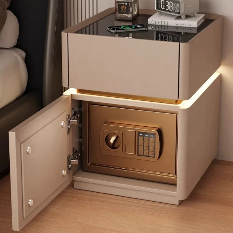 Design Nordic Night Stand Weird Hidden Glossy Retro Bedside Tables French Secret Mesa De Cabeceira Mid Century Furniture