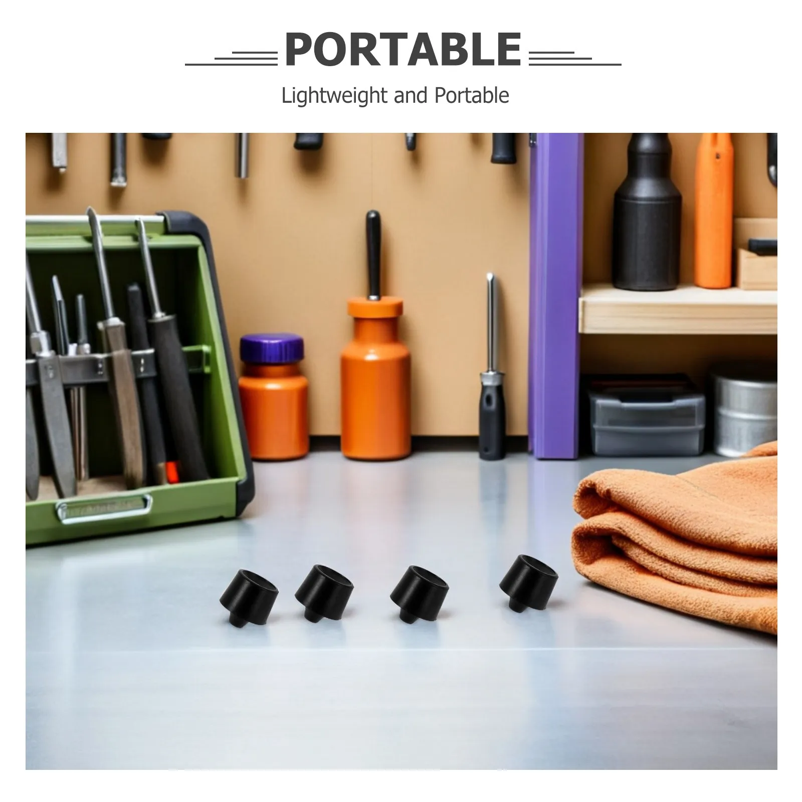 50Pcs Premium High-Elastic Rubber Car Trunk Stop Absorber Block Anti-Vibration Door Slam Stoppers Universal Vehicle
