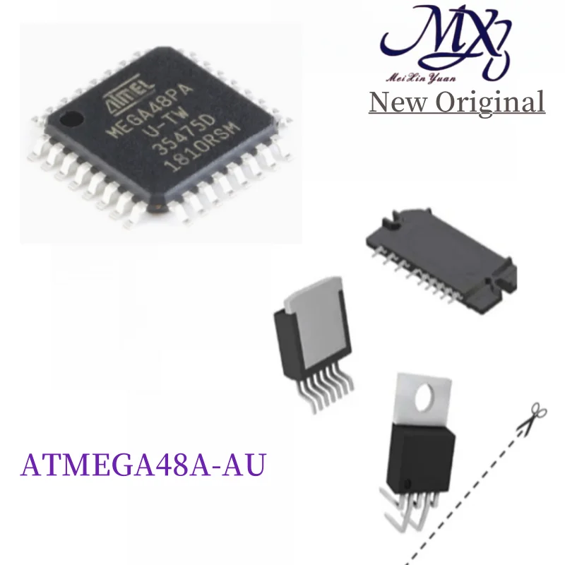 MXY 5Pcs ATMEGA48-20AU ATMEGA48A-AU ATMEGA48V-10AU ATMEGA48PA-AU ATMEGA48PV-10AU LQFP-32 IC Chip In Stock Wholesale