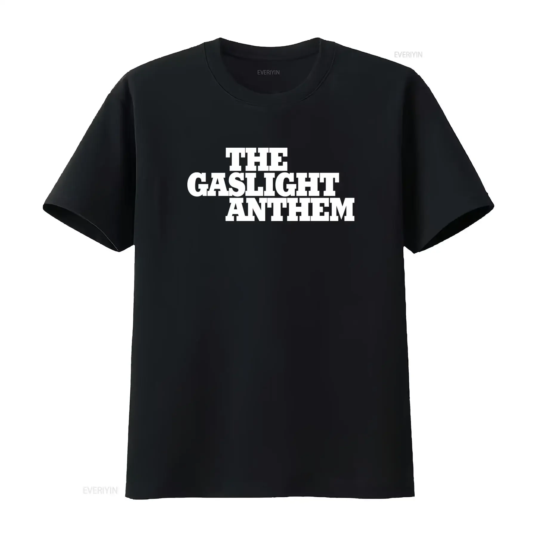 The Gaslight Anthem Band Merch Heavy Cotton T Shirt Premium Quality Print vintage Washed Top For Everyday Wear streetwear