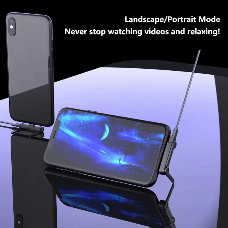 Soporte de Carga para Teléfono Móvil de 240w, Plegable, Carga Rápida, Portátil, para Auriculares, Laptops y Consolas de Juegos