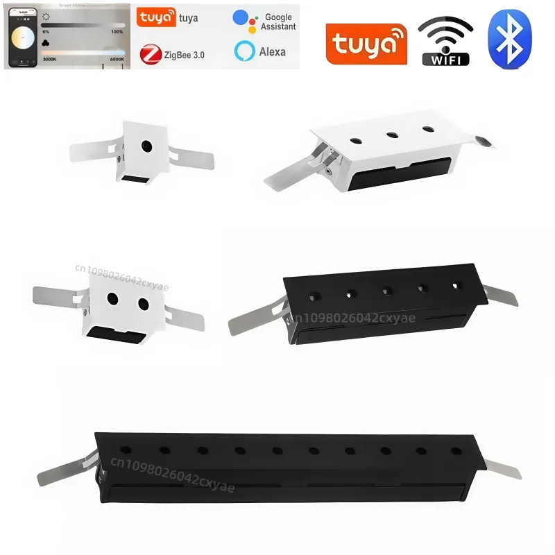 

Mini ceiling light, Tuya ceiling light, dimmable spotlight, LED downlight, COB linear light, Zigbee, living room indoor lighting