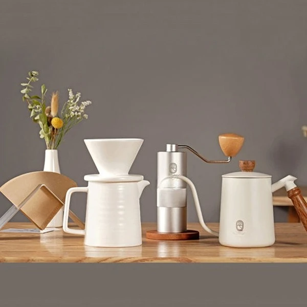New Portable Hand Brewed Coffee Pot Set Pour On Coffee Machine Gift Set