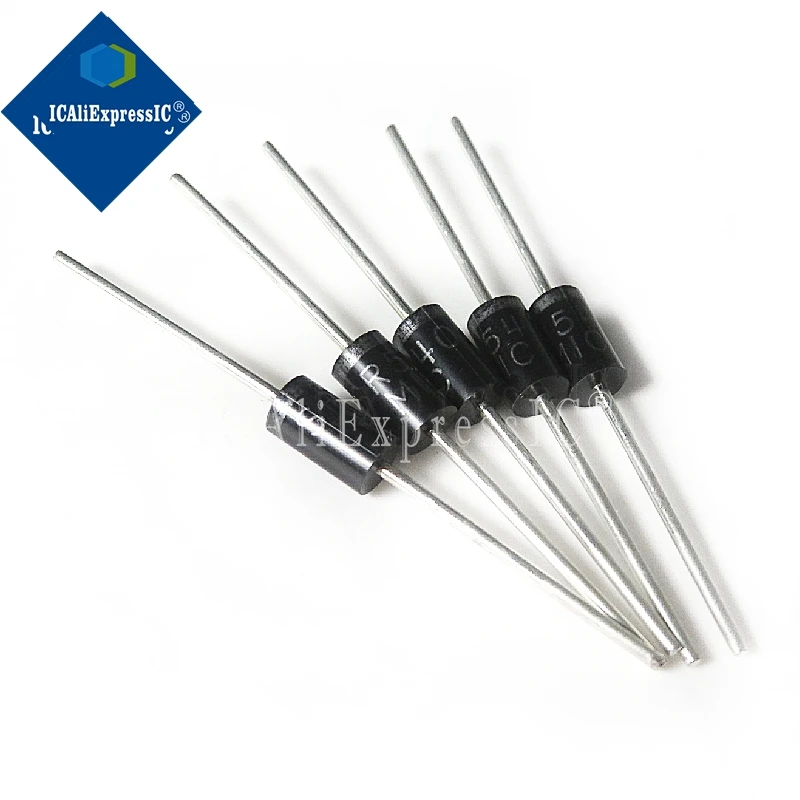 20PCS Schottky Rectifier Diode SR240 SR260 SR360 SR540 SR560 SR2100 SR3100 SR3200 SR5100 SR5150 SR5200 DO-41 DO-27 ในสต็อก
