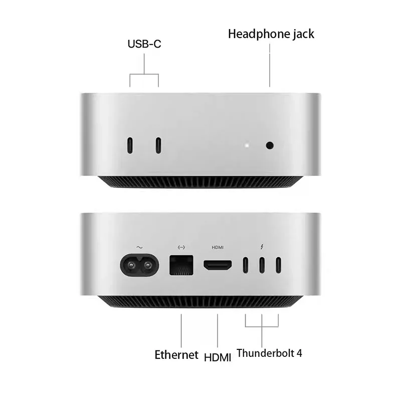 2024 Mac Mini Desktop Computer with M4 chip 10-core CPU 10-core