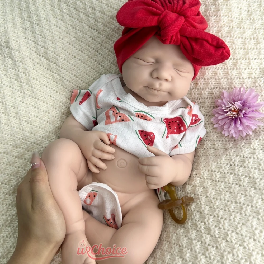 20 pouces Premium Reborn silicone bébé fille/garçon fait à la main vivant imperméable détails exquis poupée pour poupée collectionneur