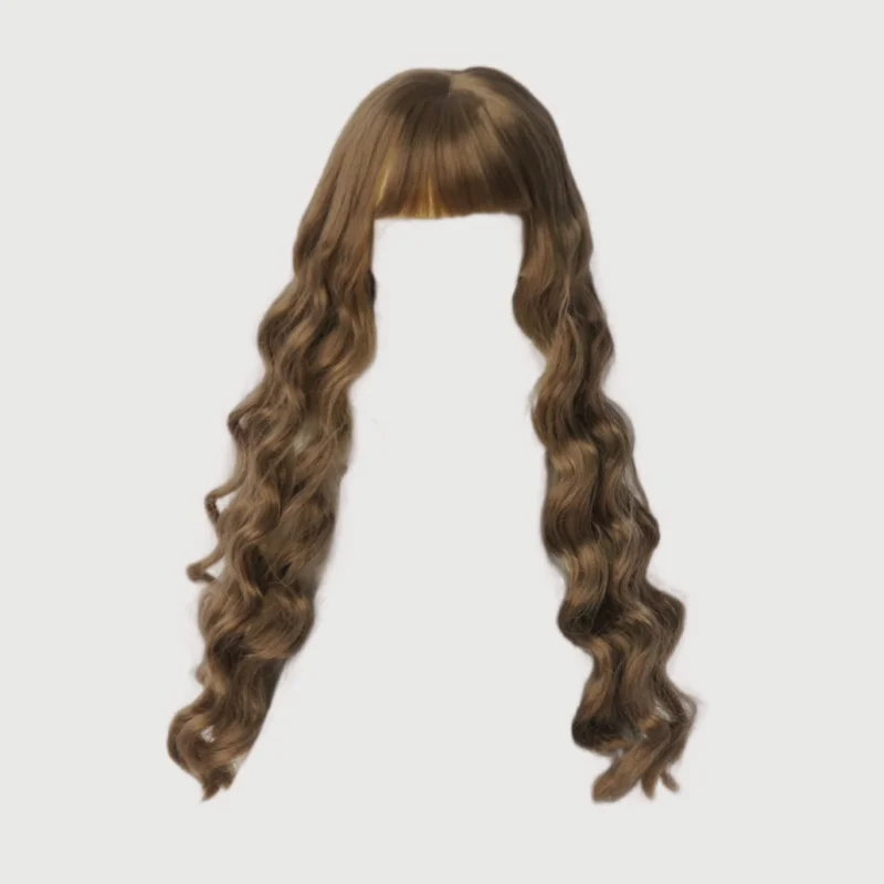 

JD853 Hot Soft Material BJD Long Wave Wig Suit OB11YOSD MSD SD Blythe Qbaby Doll Hair Hot 1/8 1/6 1/4 1/3 Cheap Accessories