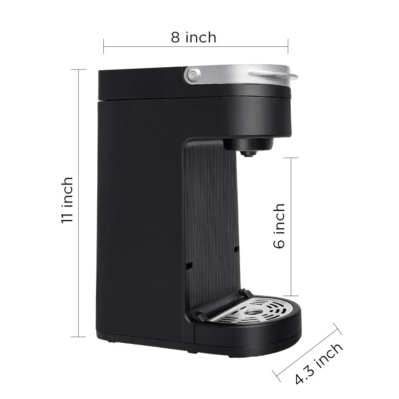 кофемашина cafe K- CUP Drip Coffee Maker Capsule Electric Travel Capsule Coffee Machine Ground Coffee Italian