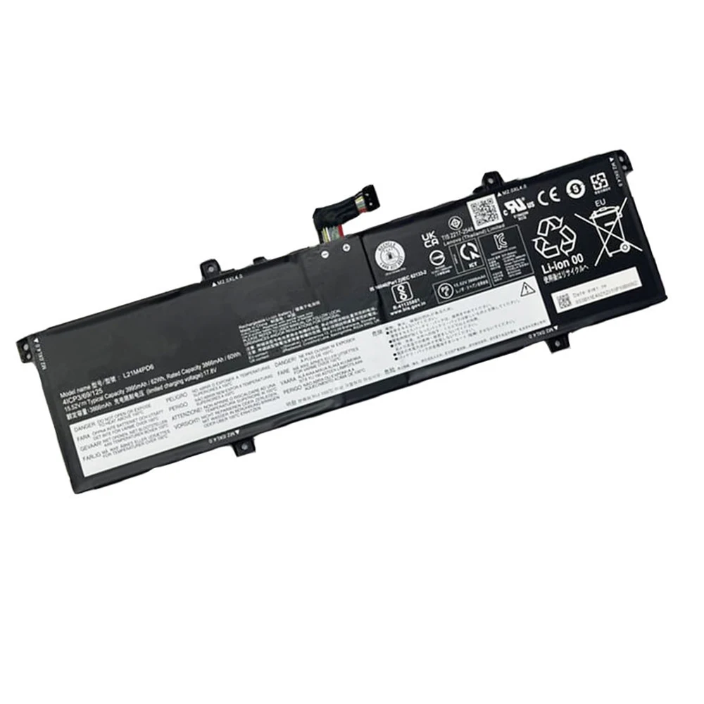 Imagem -03 - Brandnew Genuíno Original L21m4pd6 15.52v 62wh Bateria do Portátil para Lenovo Thinkbook 14 g4 Mais Iap Ara L21c3pd5 L21m3pd5