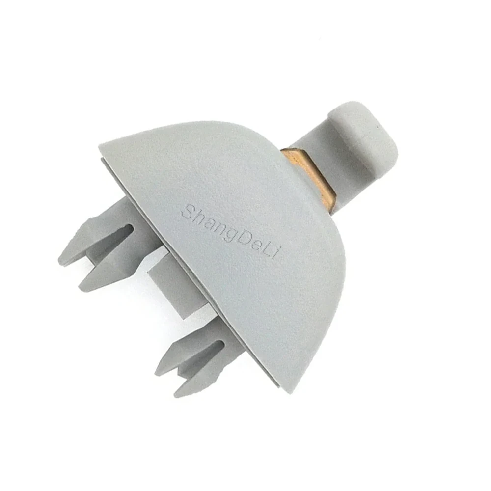 Enganches para viseras parasol interior sol visera Clip de gancho soporte para VW Passat B7 Polo para Skoda Rapid 2012 a 2015