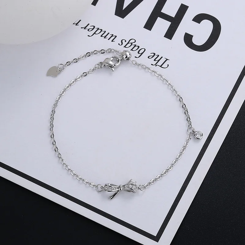 VENTFILLE 925er Sterlingsilber, diamantbesetztes Schmetterlingsarmband, Damenmode, Temperament, Blume, verstellbares Armband – Detail 39