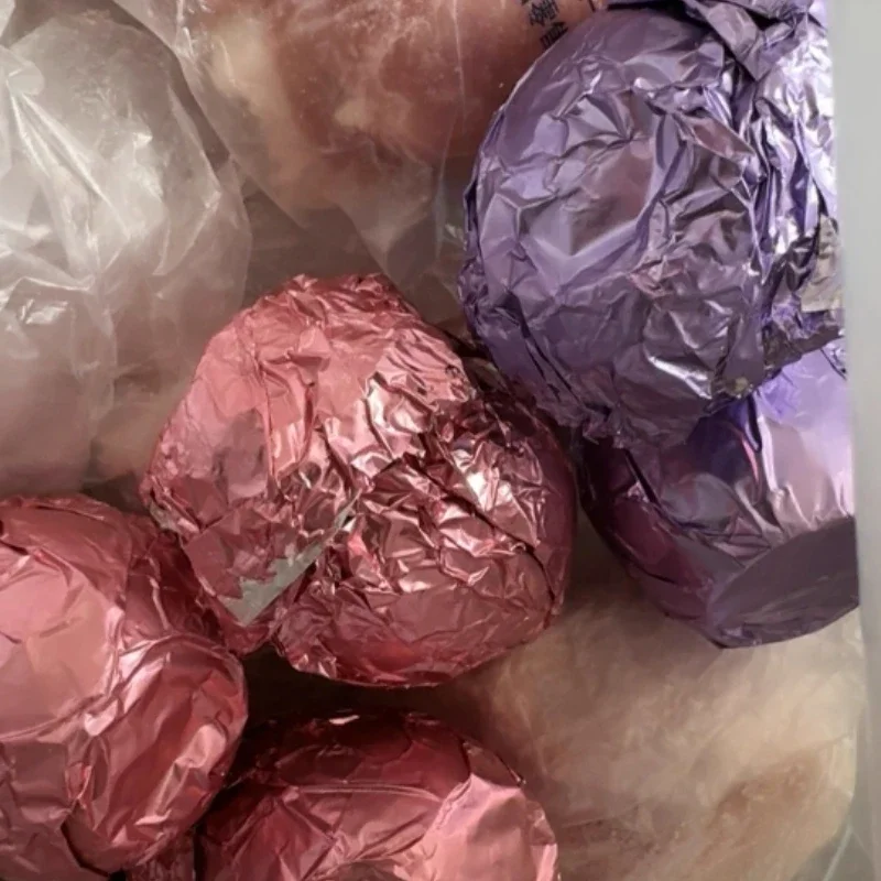 Colorful Scroll Type Aluminum Foil Handmade Decoration Food Preservation Dessert Golden Red Practical Household Goods 30cmx20m 2