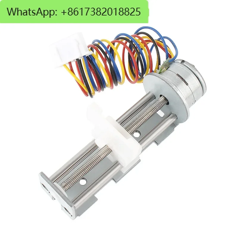 

Permanent magnet stepper DC line motor SM1530 push rod small electric reciprocating guide pan tilt motor