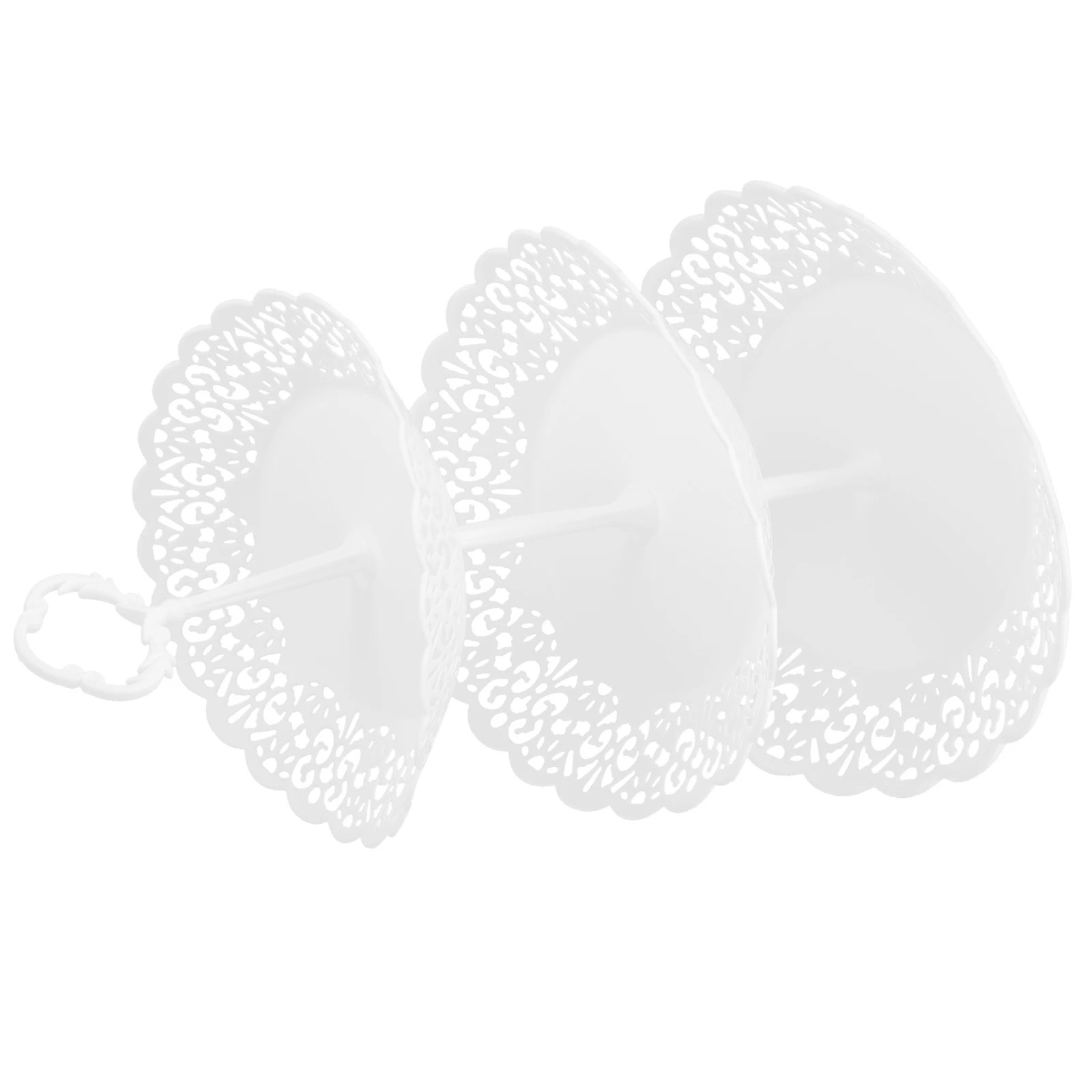 

Multi layer Cake Stand 3 Tiers Large Capacity Dessert Fruit Plates Party Serving Platter Wedding Birthday Show Rack Cake Display