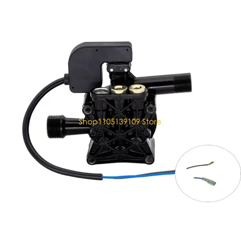 P5ED Universal High Pressure Pump Head For Automotive Cleaning Water Efficient Design Quick Setups Washing Machine Accessories