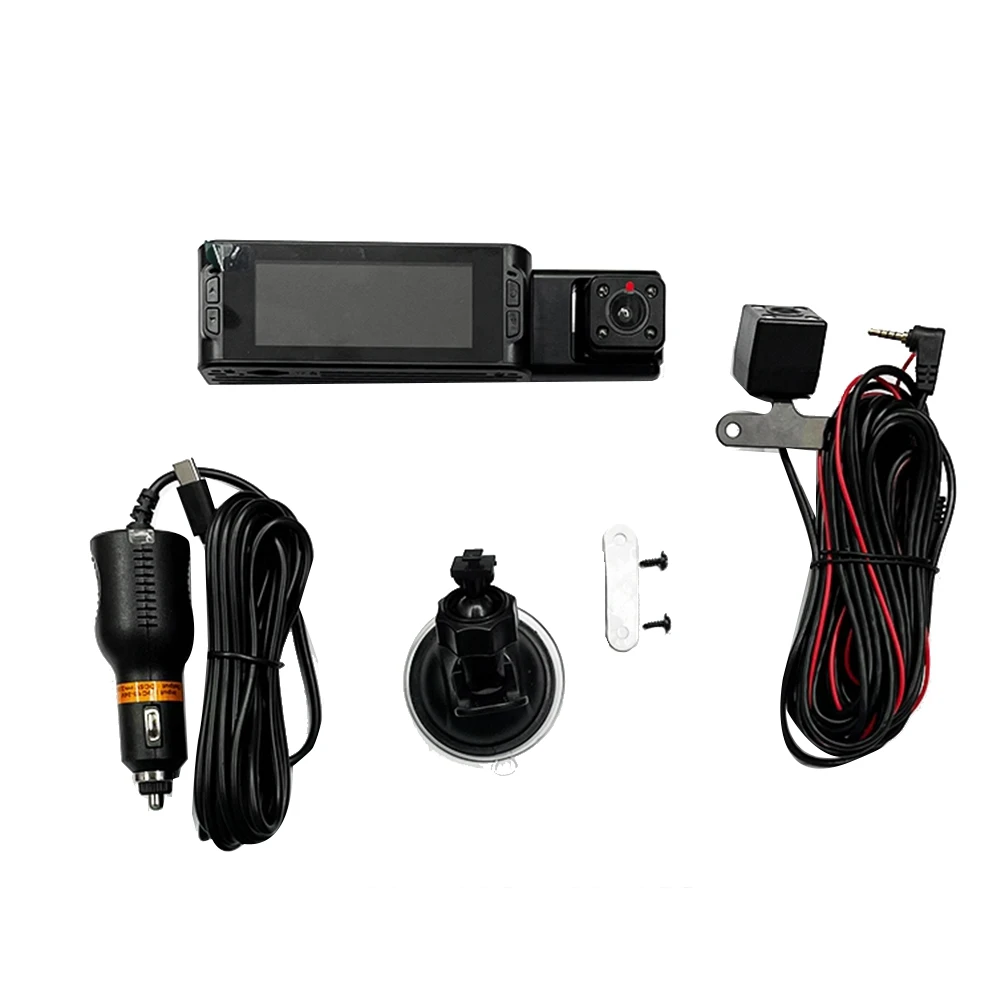 

3 Camera Dash Cam 1080P 3.16 Inch Screen Dashcam With Wifi Driver Recorder For Taxi CAR DVR Rear Camera Universa
