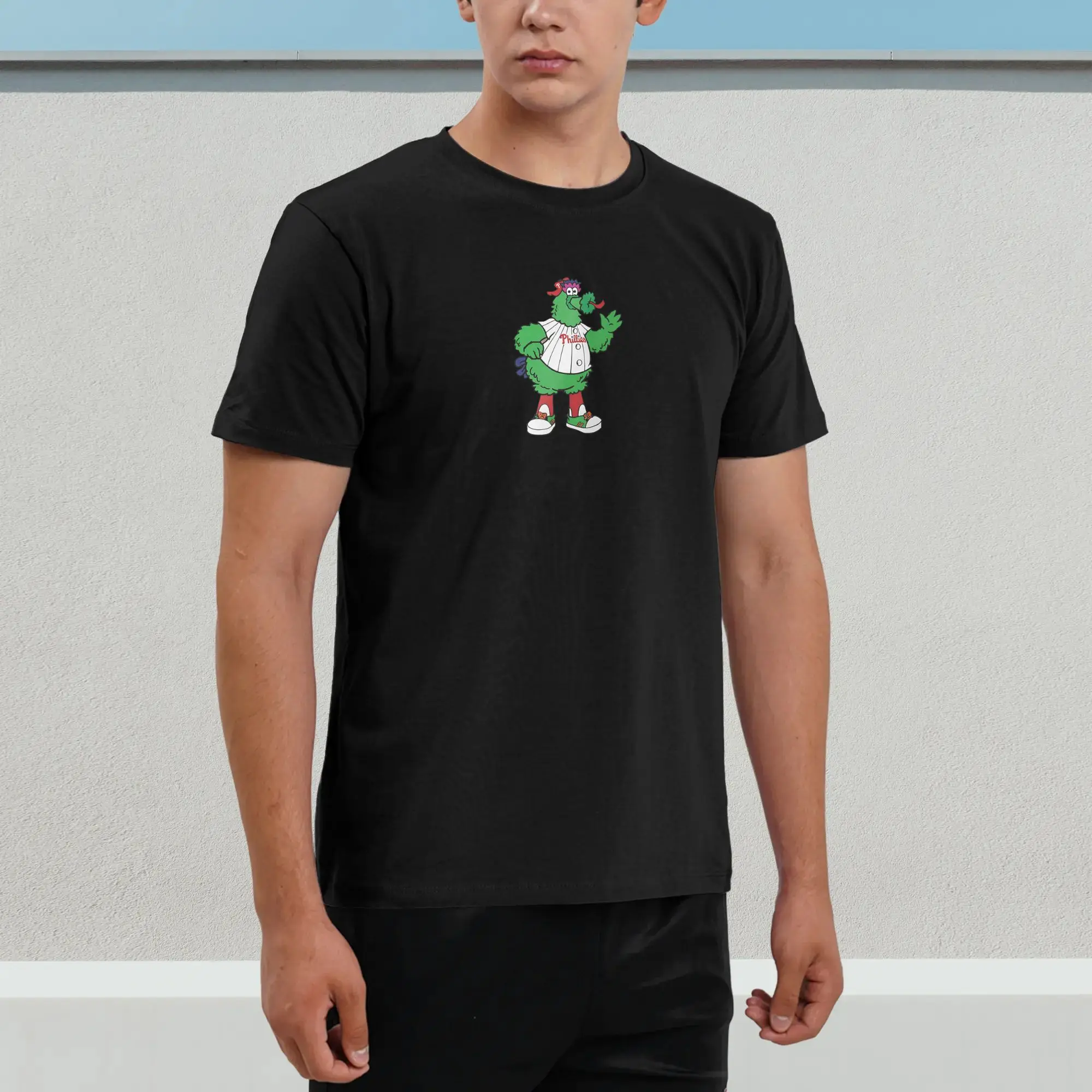 New 2025 yaer Philadelphia Phillies mascot  t shirt men sleeve shirt