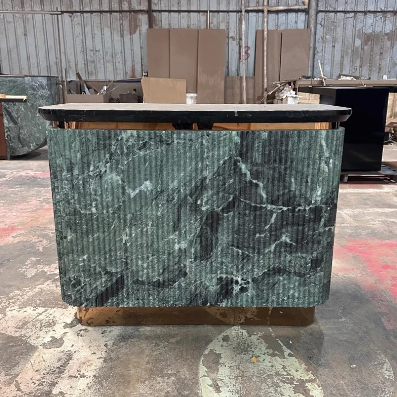 

Fashion Clear Office Reception Desks Cash Register Light Luxury Reception Desks Promotion Adult Scrivania Industrial Furniture